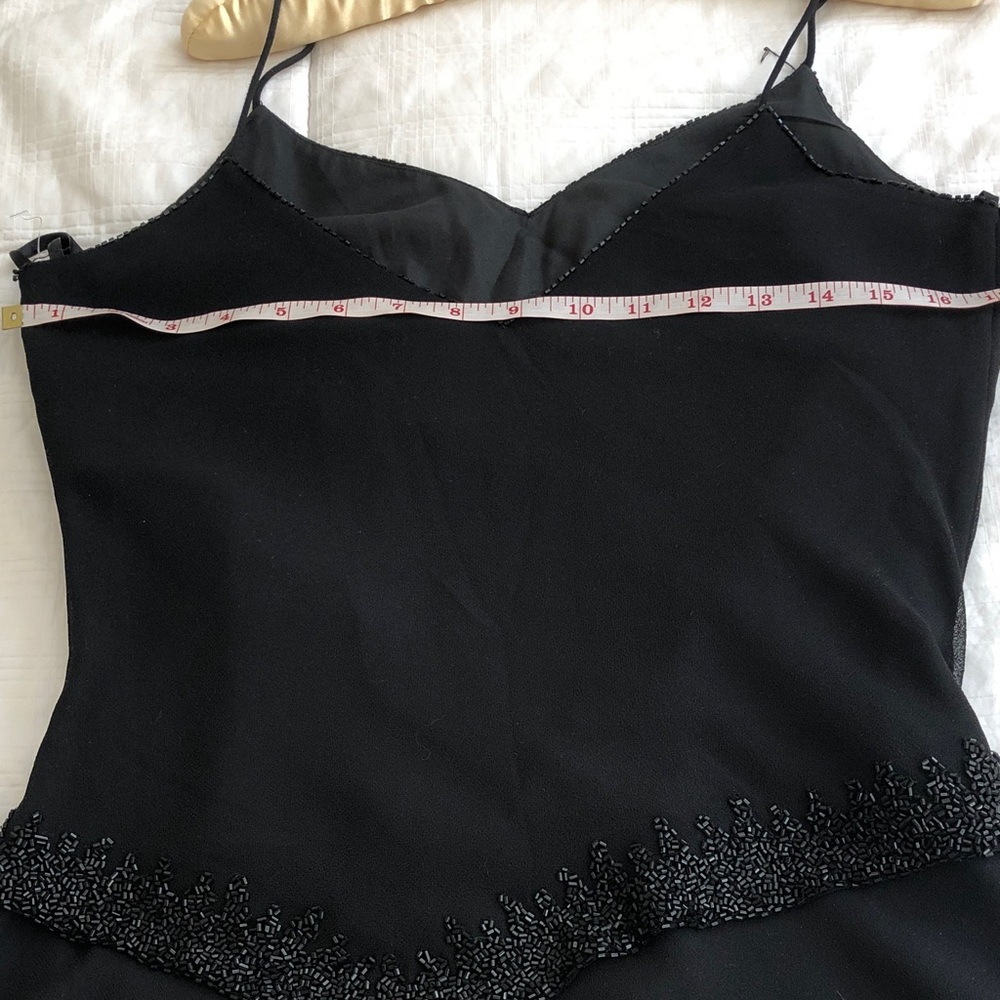 Elegant Black Spaghetti-Strap Maxi Dress - Picture 5 of 9